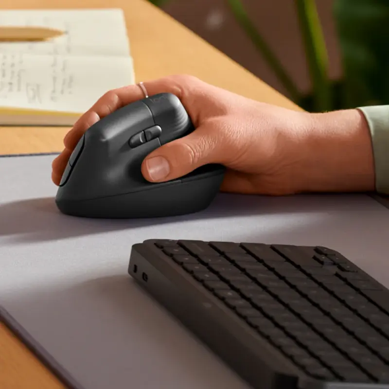 MOUSE VERTICAL ERGONÓMICO LOGITECH LIFT CON EASY-SWITCH MR0094